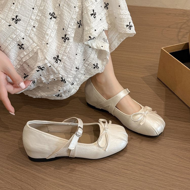 Women's Buckle Strap Casual Shoes