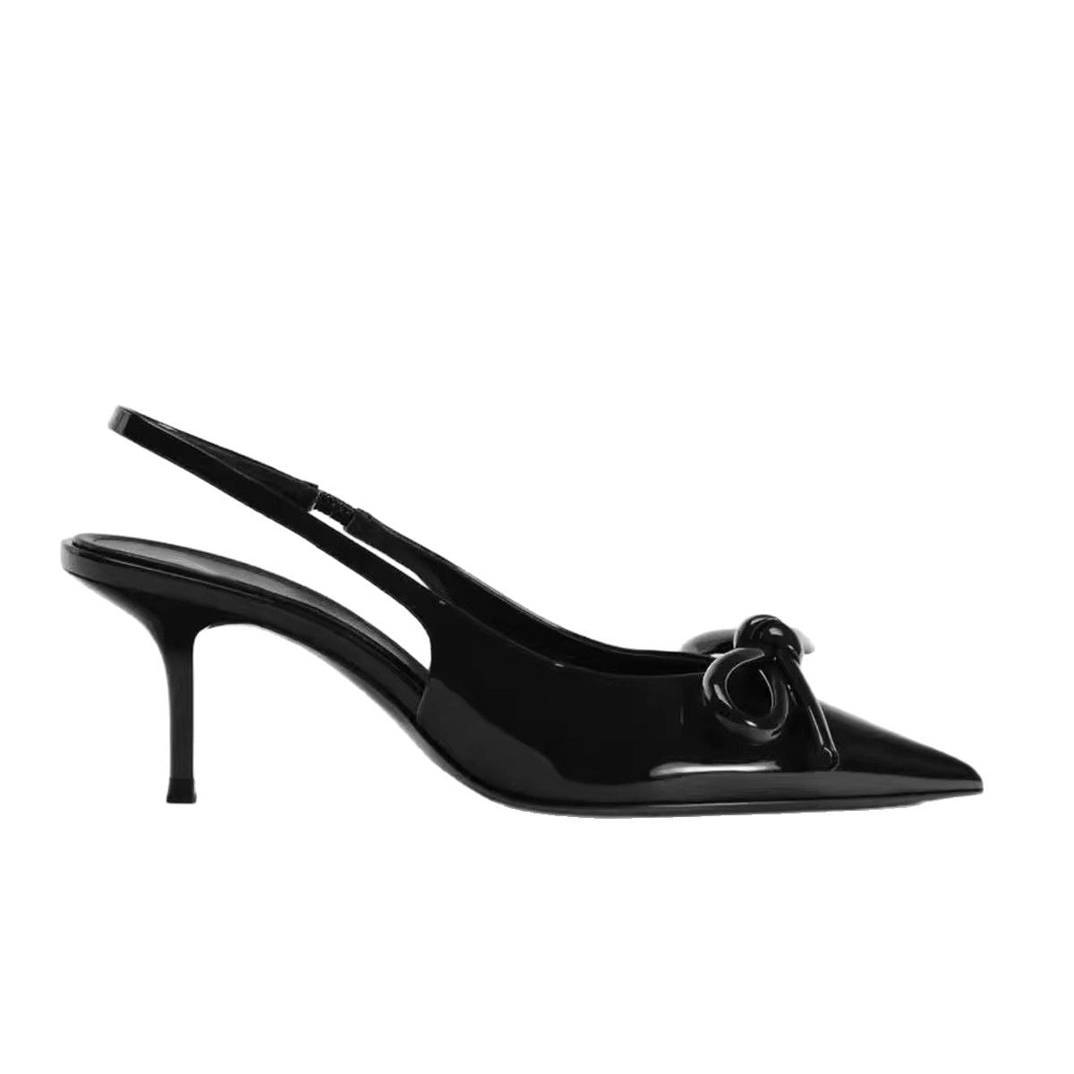 Women's European Style Pointed Toe One-Strap Mid Heel Sandals