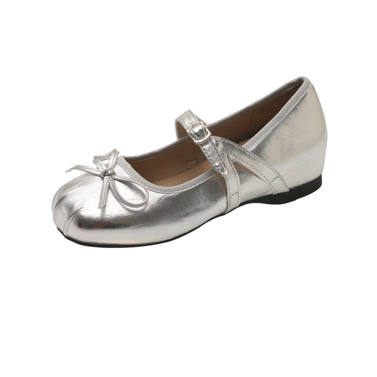 Women's Buckle Strap Casual Shoes